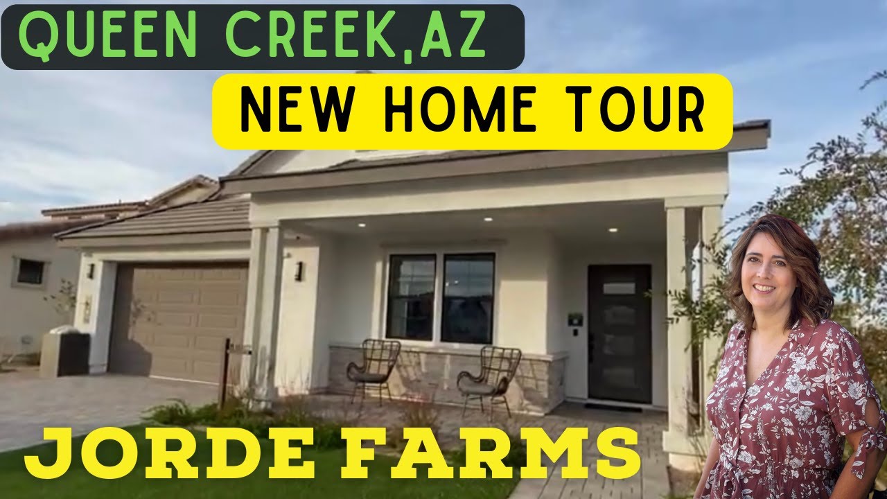 Model Home Tour☀️Shea Homes Jorde Farms Ascent Plan 4022 ☀️Jorde Farms