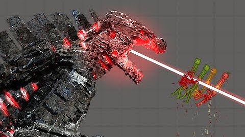 Mecha godzilla mod for Melon sandbox playground
