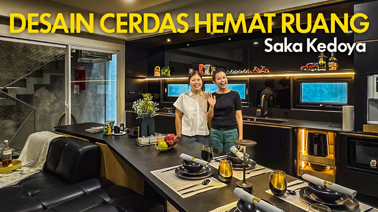 (RUMAH UNIK) Gak Nyangka, Space Terbatas Tapi Tetap Optimal! : Saka Kedoya