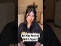 How to Style a Hair Topper in an Easy Half High Ponytail! | UniWigs Upgrade Aura
