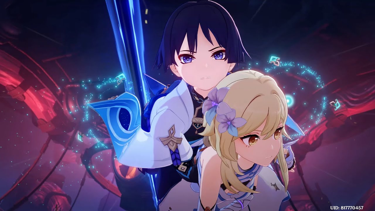 Wanderer saves Traveler || Genshin Impact Cutscene JP Dub