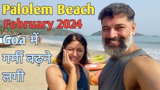 Palolem Beach February 2024 || Goa me Garmi badhne lagi hai || Harry Dhillon