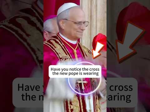 Have You Notice The Cross The New Pope Is Wearing Thomasaquinas Blessedsacrament