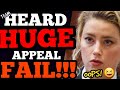 Amber Heard accidentally ADMITS APPEAL LIE in NEW &quot;expert&quot; filing!