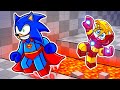 Me Hice pasar por NOOB, después USE SUPERHÉROES LEGENDARIOS en Roblox!