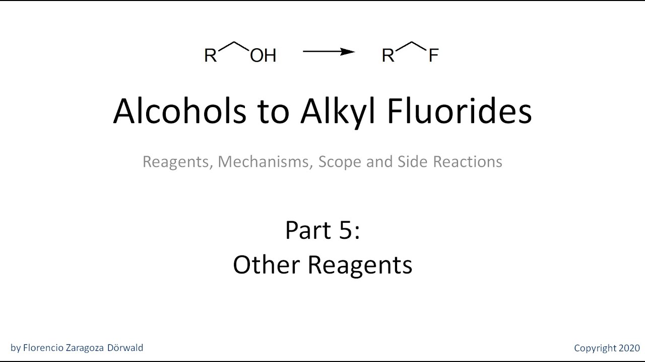 Alcohols to Alkyl Fluorides, Part 5: Other Reagents