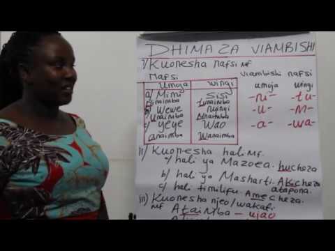 Video: Jinsi Ya Kutofautisha Kihusishi Kutoka Kwa Kiambishi Awali