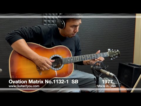 Ovation Matrix No.1132-1. SB ( USA 1977 ) - YouTube
