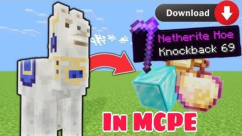 Minecraft Pe But lLama Spit Give OP loot | Minecraft Pe But lLama Spit Give OP items | #minecraft