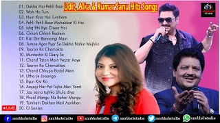 Romantic Hindi Songs Kumar Sanu Udit Narayan Alka Yagnik Old Hindi Songs 