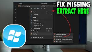 Fix: Extract Here Option Missing Windows 11 (2026 Update)