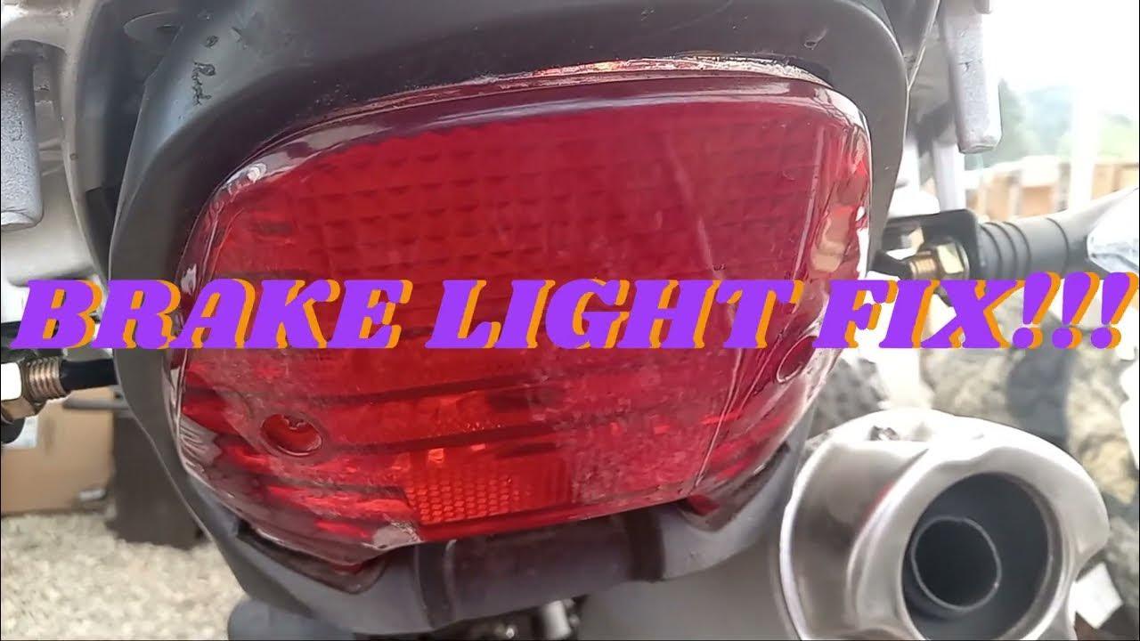 TBR7 / Hawk 250 Enduro BRAKE LIGHT ALWAYS ON EASY FIX!!!!! YouTube
