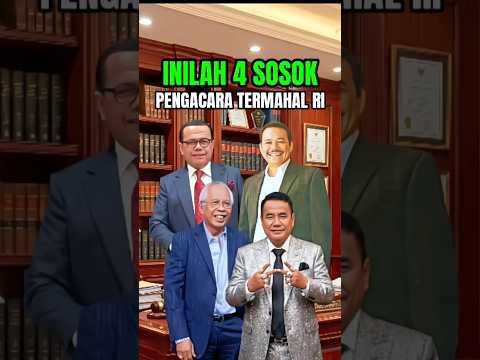 INILAH 4 PENGACARA TERMAHAL DI INDONESIA, BAYARANNYA BIKIN MELONGO!