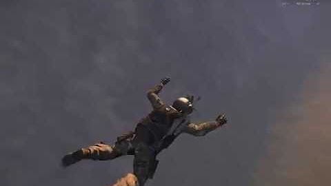 Base Jumping (Bridge test really)  Arma 3