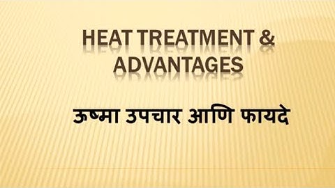 Heat Treatment- ITI Lesson