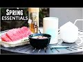 Spring Essentials | Makeup, Haircare &amp; Fashion