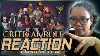 MEET THE CHARACTERS || Overview of the Overture | Campaign 4 | Ep 1-4 Recap REACTION