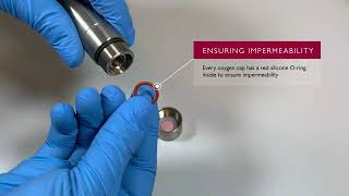 Oxygen Cap Replacement on a S423 C OPT T probe   Step by Step Guide