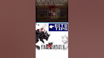 How to get the BEST SWORD in Final Fantasy VI! #Shorts