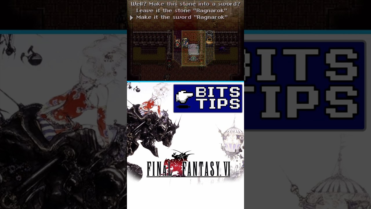 How to get the BEST SWORD in Final Fantasy VI! 