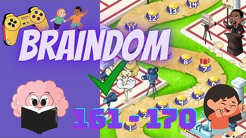 Braindom Level 161 to Level 170 👻. Best video Games for Kids 🧒