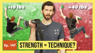 Does Your Strength Affect How Good Your Technique Is? (Not What We Expected)