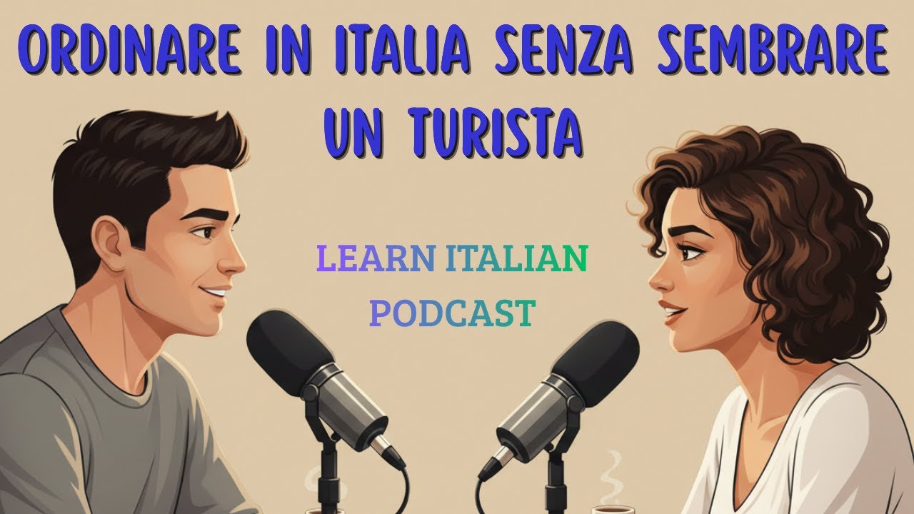 Ordinare in Italia senza sembrare un turista | Learn Italian Today Podcast