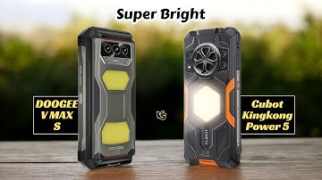 Doogee V Max S  (vs) Cubot King Kong Power 5 - Big battery rugged phones |2025 update