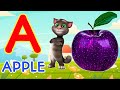 A for apple song english | a for apple sikhao bacchon ko | phonics with two word a for apple