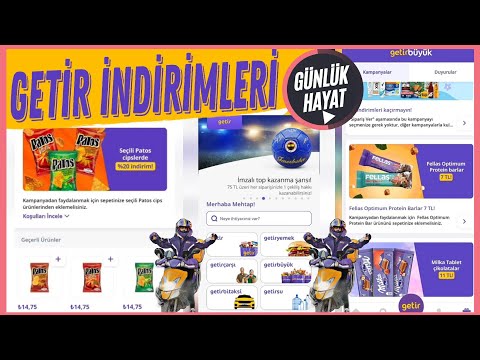 Getir Kampanyaları - Getir İndirimleri - Getir Market Fiyatları - İnternet Alışverişi