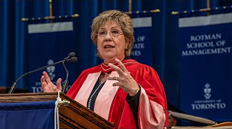 Janet Ecker, U of T honorary degree recipient, June 18, 2025