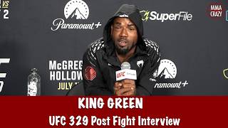 King Green on squashing beef Terrance McKinney RESPONDS to Dan Hooker at UFC 329