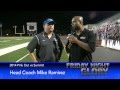 RLT Head Coach Mike Ramirez after Pink Out Night vs Sunset