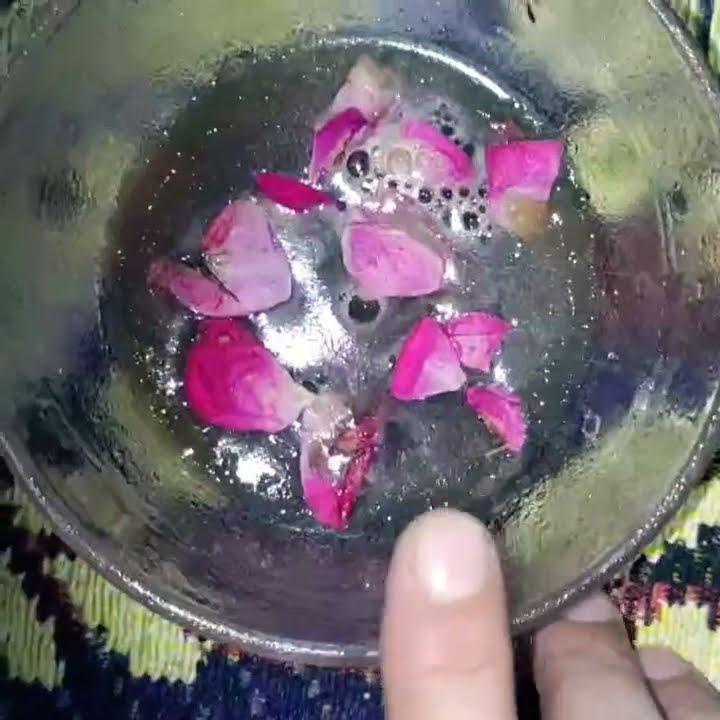 2 Ingredients cake without Corn Flour Gelatine  colour Agar agar jelly Rose cake  very easy tasty