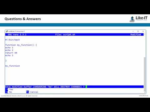 bash how to return from function
