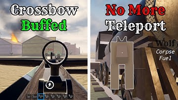 Crossbow Buffed and Bug Fixes | Roblox Dead Rails