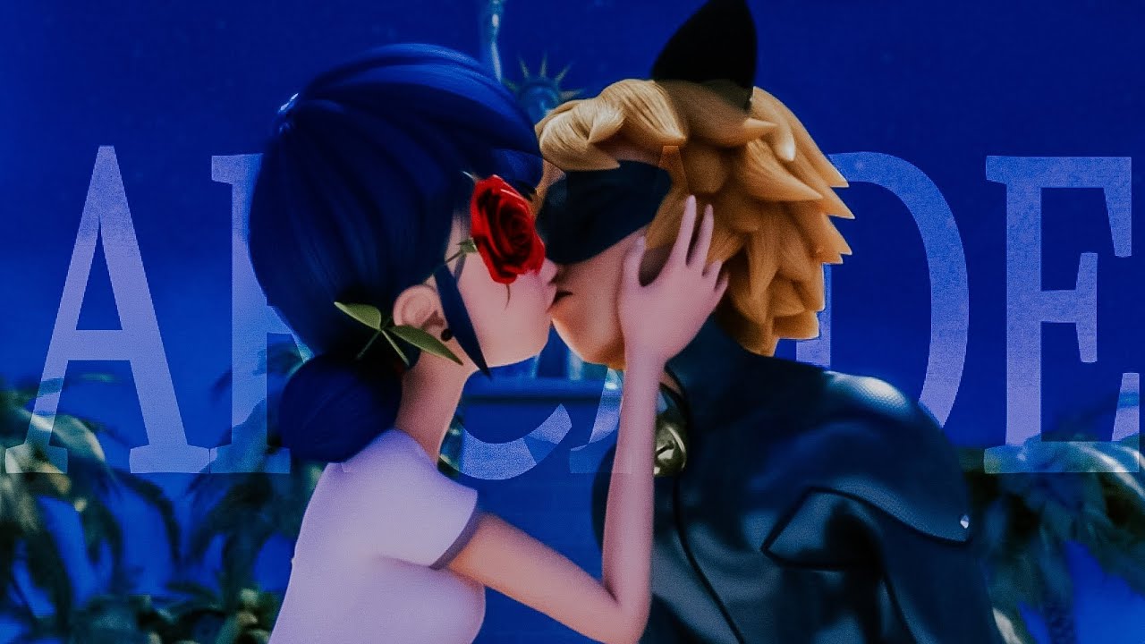 Marinette and Adrien • Arcade [5x09] - YouTube