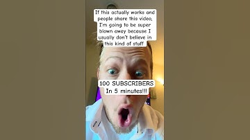Use this sound to get 100 new subscribers #subscribe #usethissound #reaction
