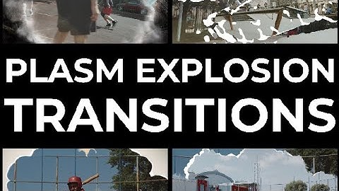 Plasm Explosion Transitions Preview Unity