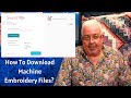 How To Download Machine Embroidery Files? Swpea.com to USB - How to Start Machine Embroidery EP 2
