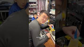 维修师傅看到老丁的模型房后都惊呆了！#工具#模型