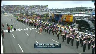 The Star Spangled Banner NC State Marching Band 11-01-15