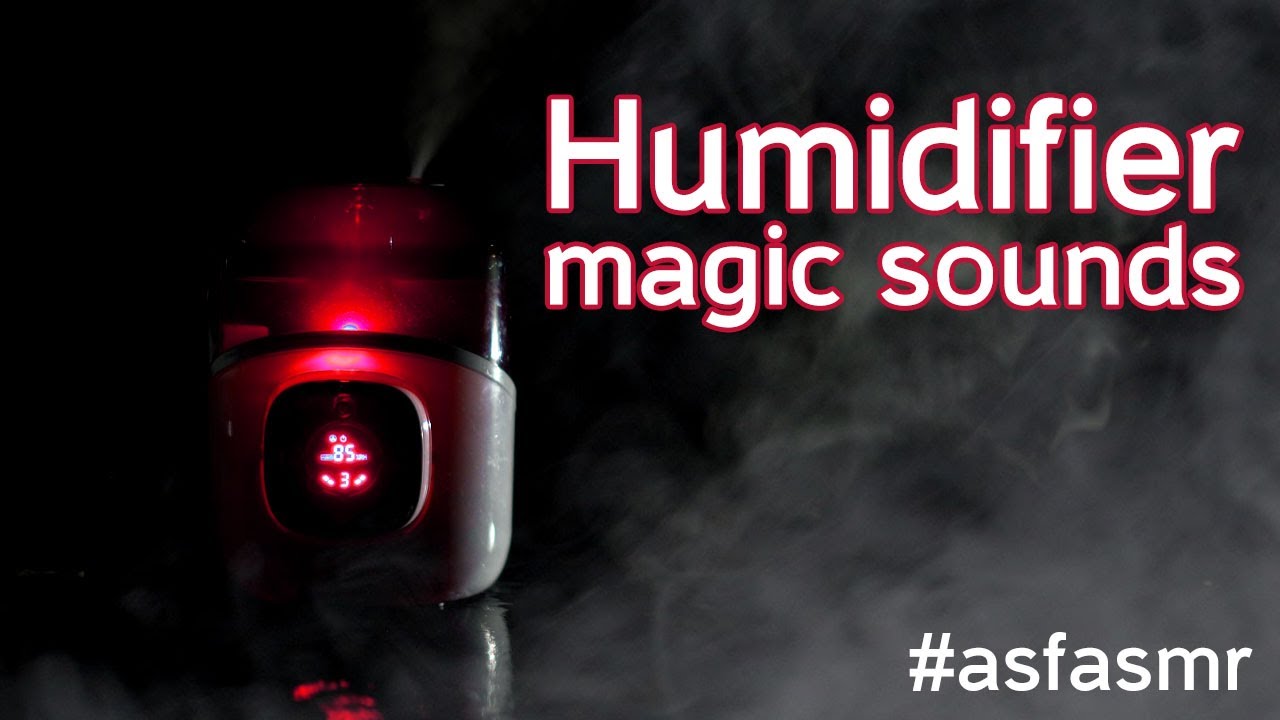 ASMR Humidifier charming gurgling, magic water sounds YouTube
