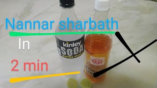 Make Nannar Sharbath In 2 Min Nannari Sharbath Making Process