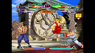 MvC2 Mvci Umvc3 MasterServbot vs Vid Roe (Low Tiers)