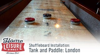 Shuffleboard Tables for The Tank and Paddle: London