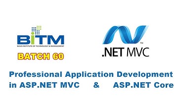 ASP DOT NET  Application Development Bangla Tutorial- BITM Part-1 Topic: Hello world