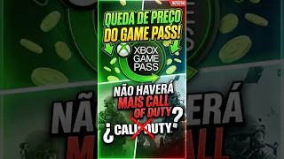 GAME PASS MAIS BARATO! Tiraram o COD?! 😳 Microsoft mexeu nos preços! #gamepass #noticias #games