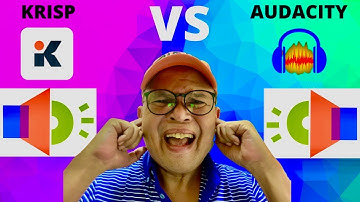 Remove Unwanted Youtube Video Noise - Krisp vs Audacity