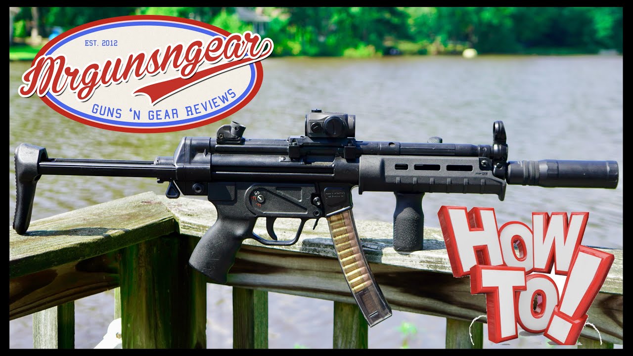 How To Clean & Lubricate A MP5 Or MP5 Clone